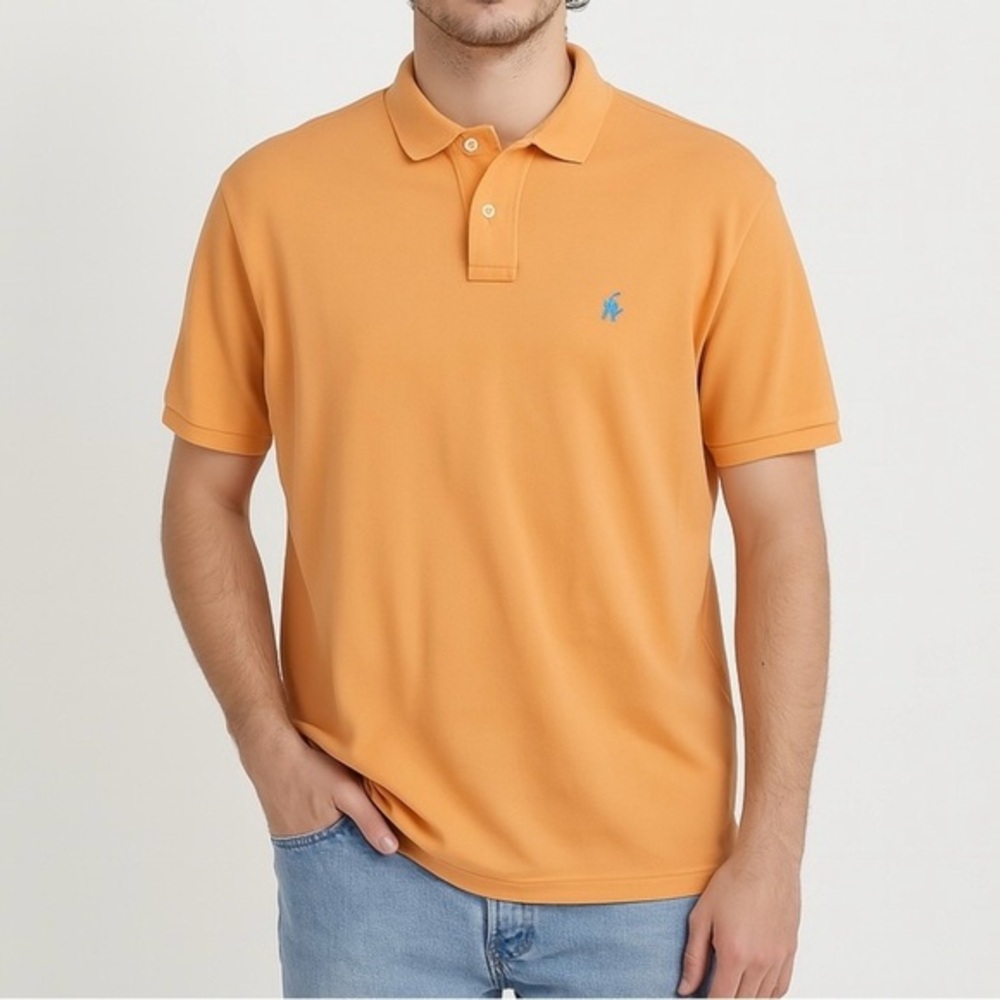 U.S. Polo Assn. Men's Light Orange Polo Size Medium